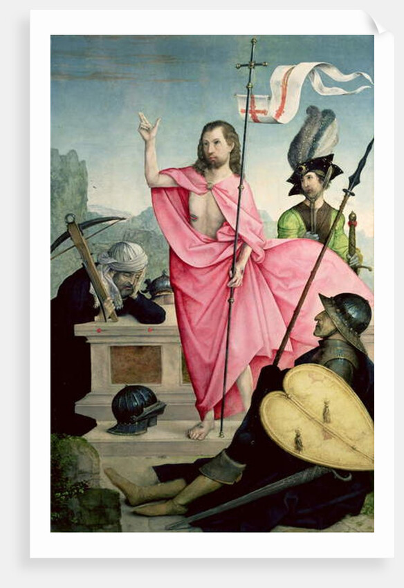 Resurrection by Juan de Flandes