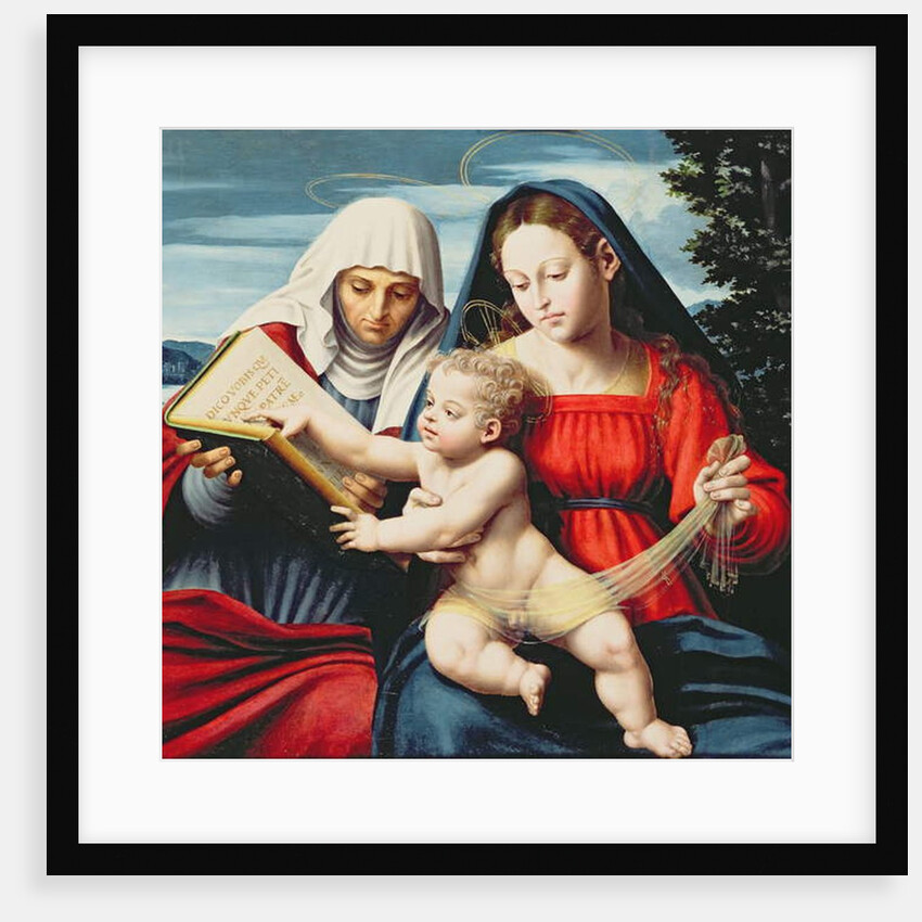Virgin and Child with St. Anne by Vicente Macip