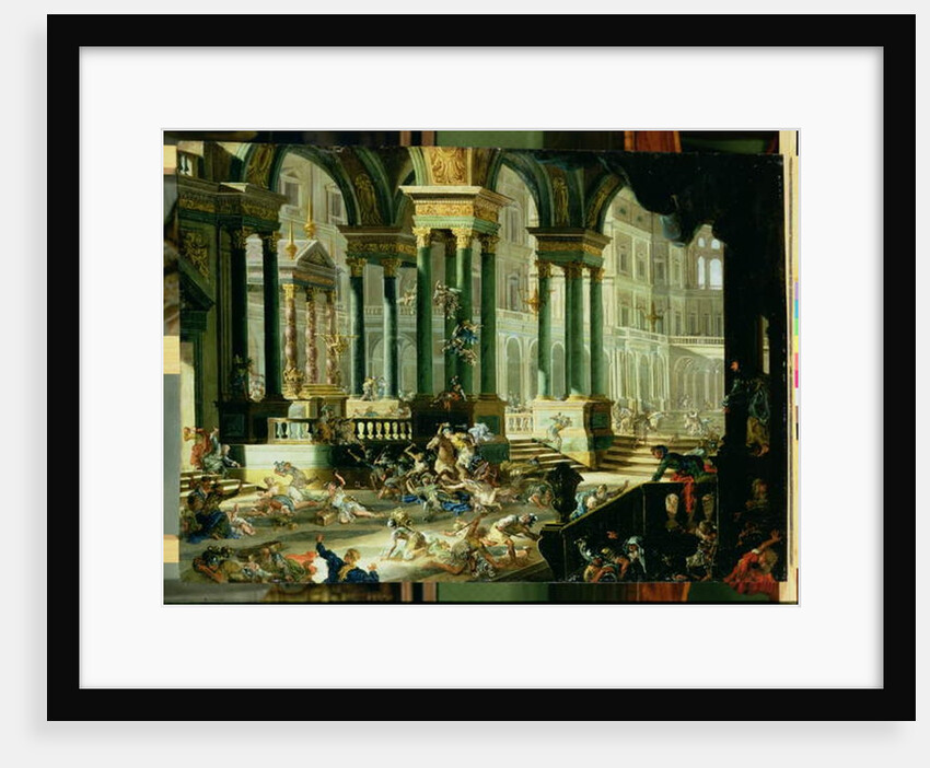 Expulsion of Heliodorus from the Temple of Solomon by Francesco Peresi
