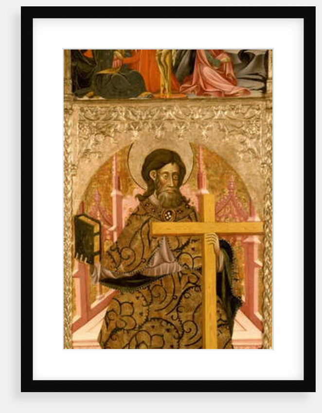 St. Philip and a donor surmounted by the Crucifixion by Master of Retascon