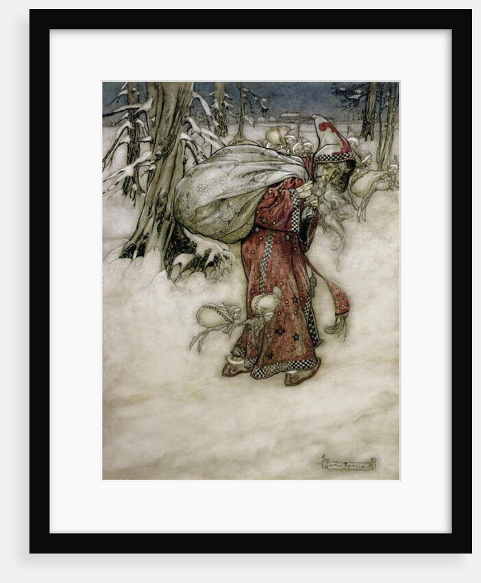 Santa Claus by Arthur Rackham
