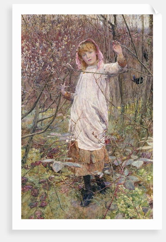 The First Buds of Spring, 1885 by Lionel Percy Smythe