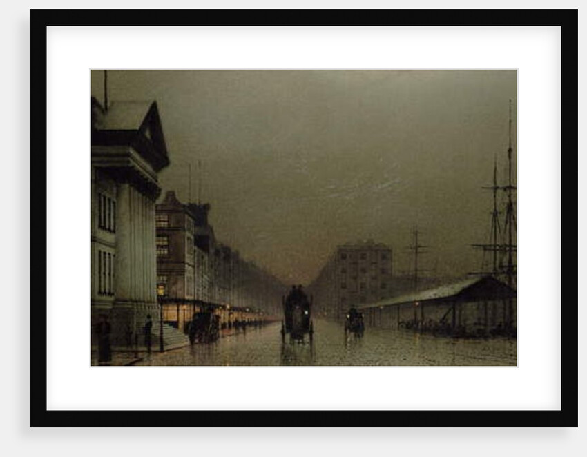 Liverpool, 1893 by John Atkinson Grimshaw
