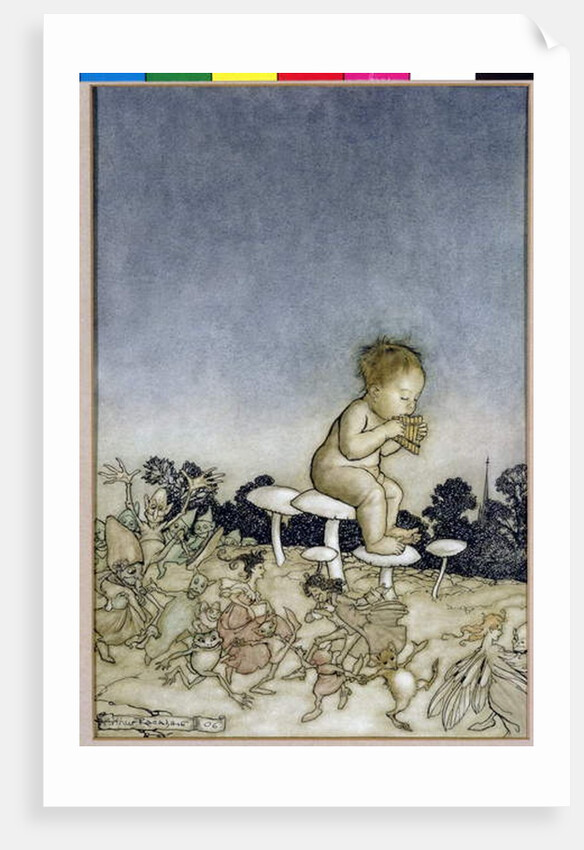 Peter Pan is the Fairies' Orchestra by Arthur Rackham