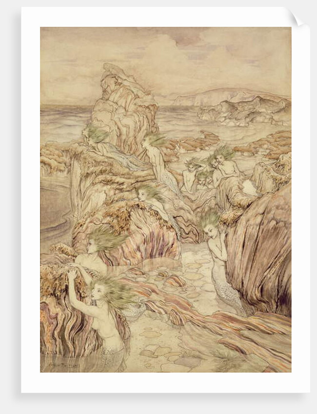 Daughter of the Sea by Arthur Rackham