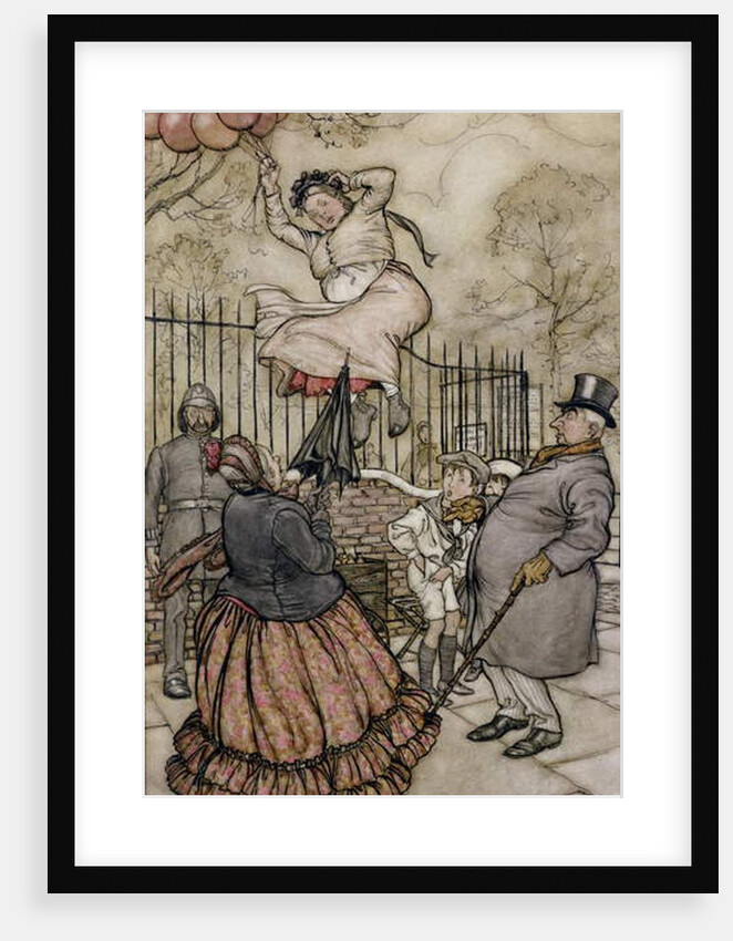 Balloons by Arthur Rackham