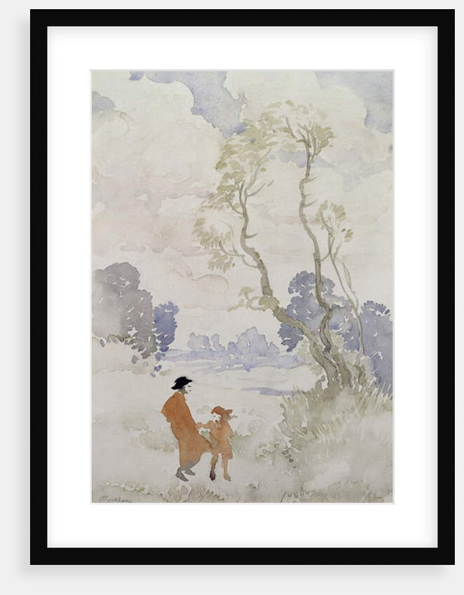 Windy Day by Arthur Rackham