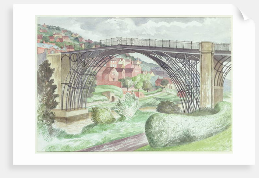 Ironbridge, Shropshire, c.1960 by John Nash