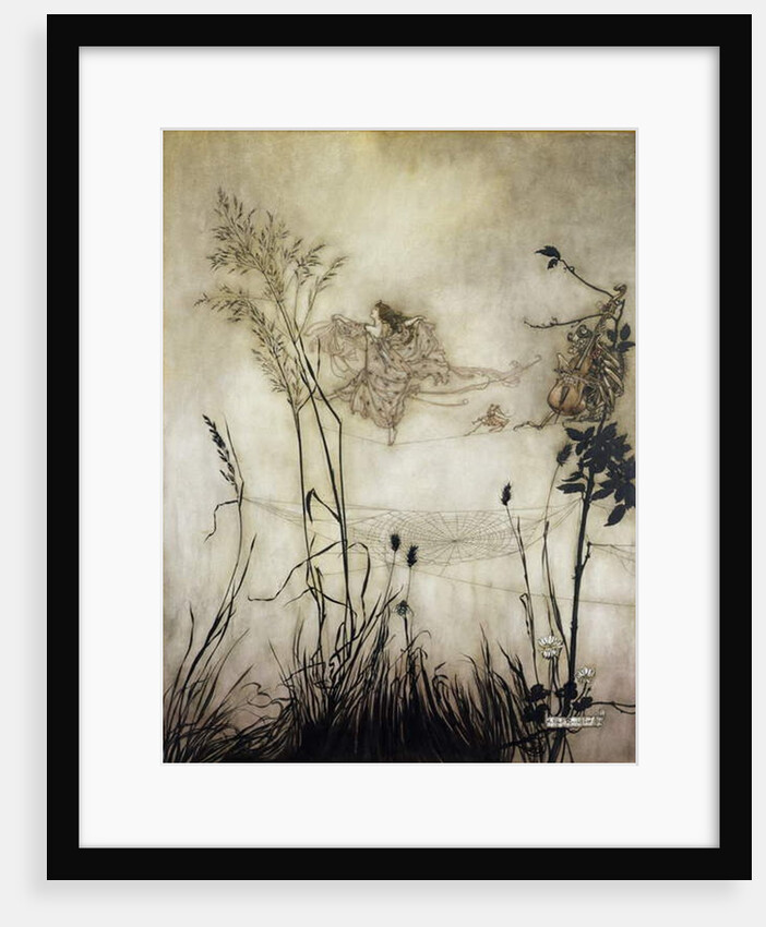 The Fairies are Exquisite Dancers, illustration in 'Peter Pan in Kensington Gardens' by J.M Barrie 1906 by Arthur Rackham