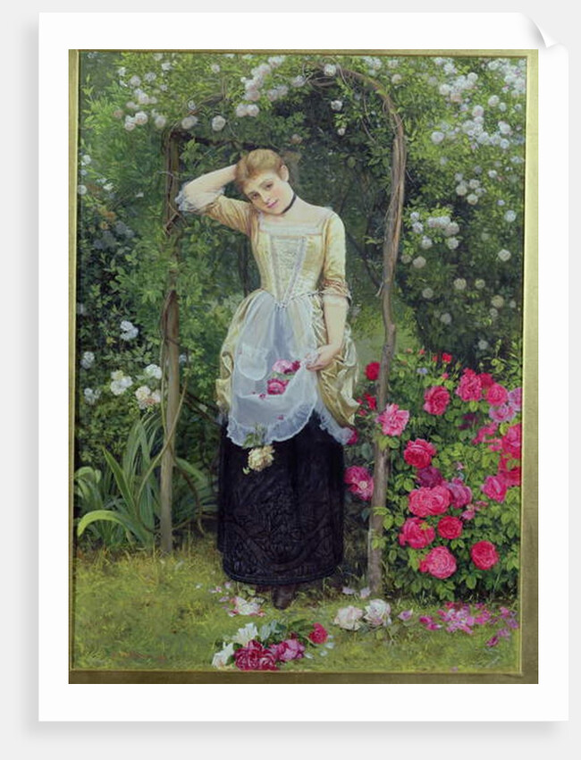 The Rose Bower, 1877 by Edward Killingworth Johnson
