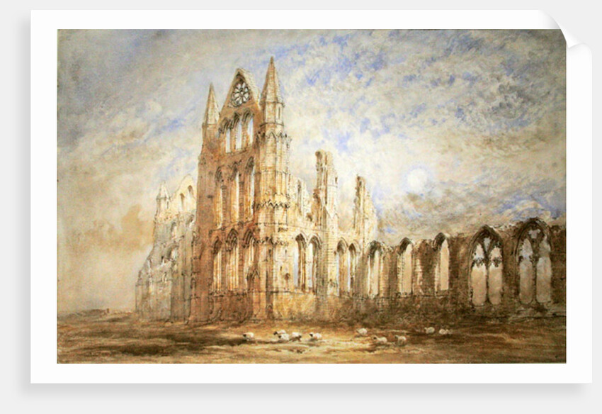 Whitby Abbey by George Weatherill