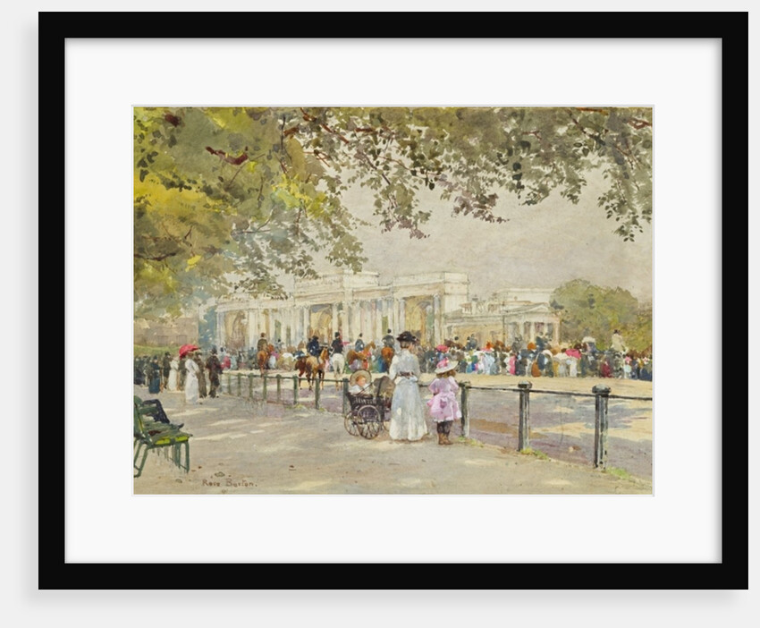 Hyde Park: Waiting for Royalty by Rose Maynard Barton