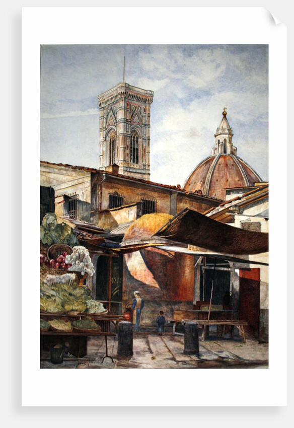 Near the Duomo, Florence, 1878 by Henry Roderick Newman