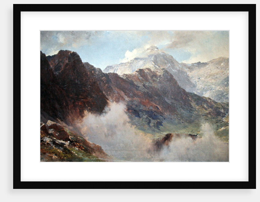 The Snowdon Horseshoe, 1908 by Edward Theodore Compton