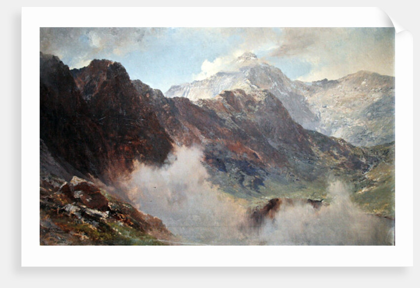 The Snowdon Horseshoe, 1908 by Edward Theodore Compton