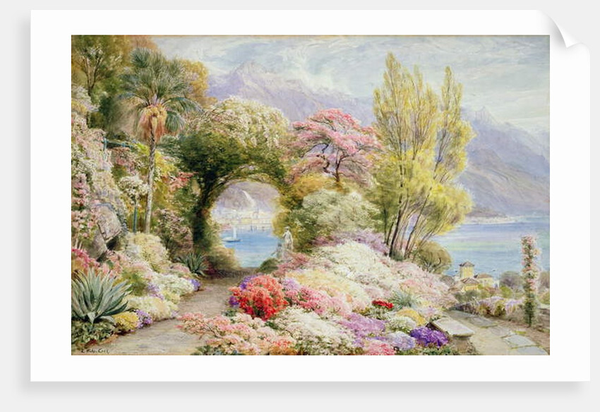 River Latte from the Heights of Serbelloni, Lake Como by Ebenezer Wake-Cook