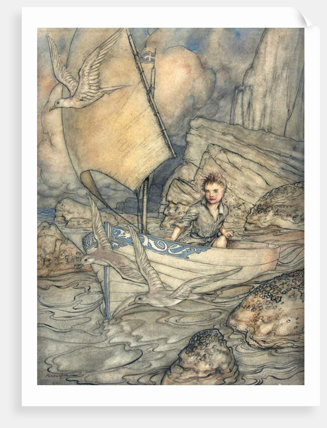 A Child's Future by Arthur Rackham