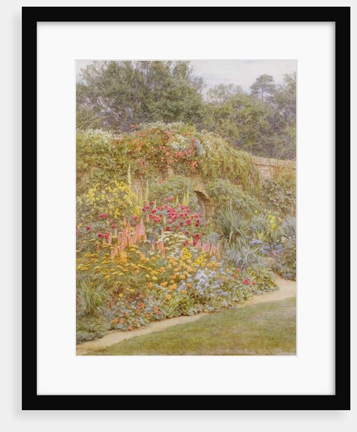 Gertrude Jekyll's Garden, Munstead Wood, Surrey by Helen Allingham