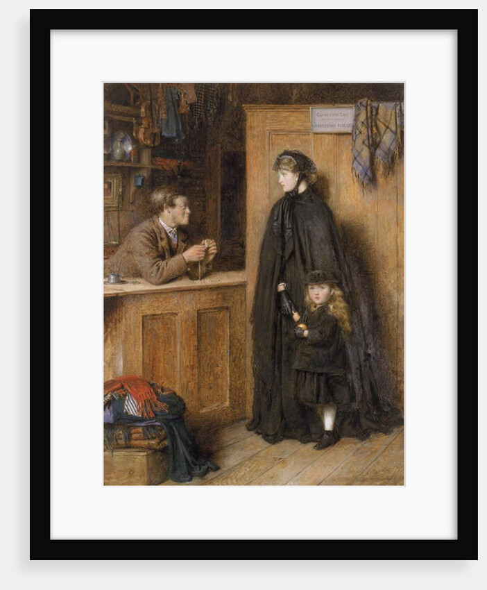 The Pawnbroker by George Goodwin Kilburne