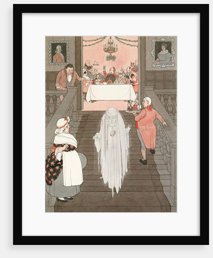 The Ghost and the Mince Pie, 1941 by William Heath Robinson