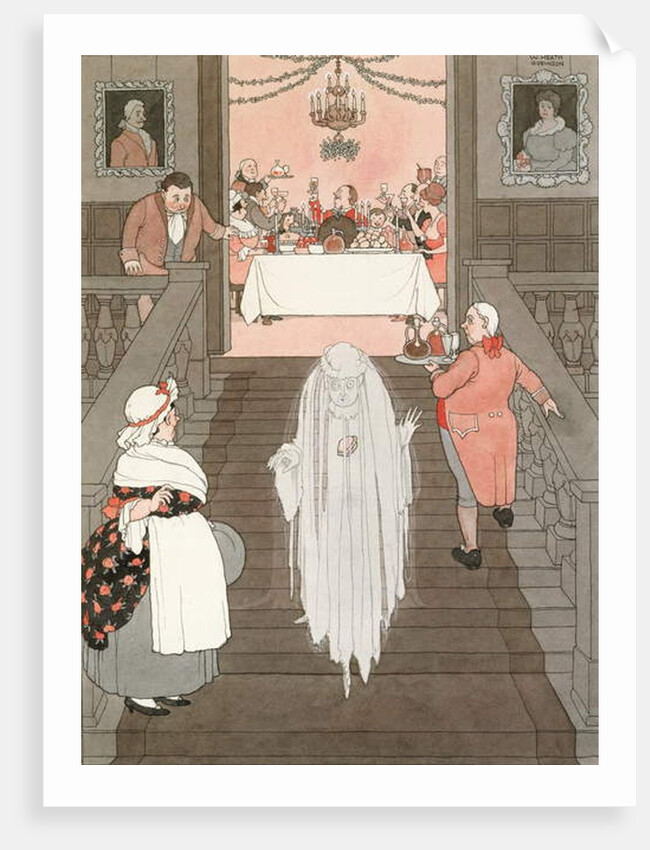 The Ghost and the Mince Pie, 1941 by William Heath Robinson
