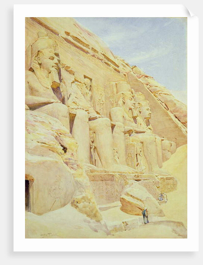 Abu Simbel, Upper Nile, Egypt by Walter Frederick Roofe Tyndale