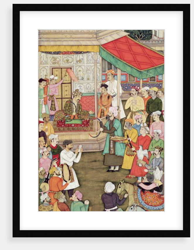 CBL In 03.54 Akbar Receives Gifts from the Ambassadors of Badakhshan by Indian School