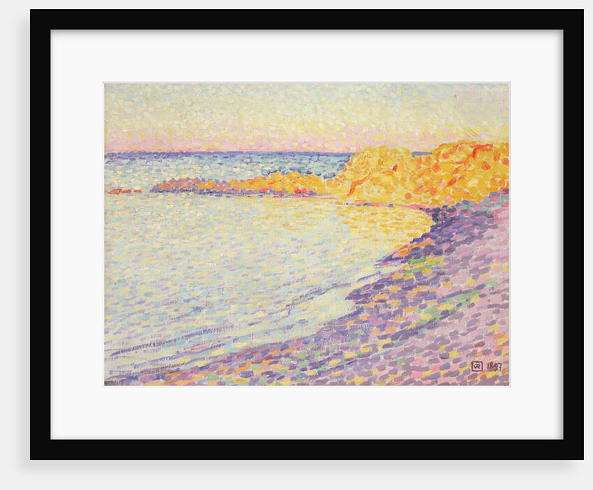 Petit Plage, Saint Tropez, 1897 by Theo van Rysselberghe