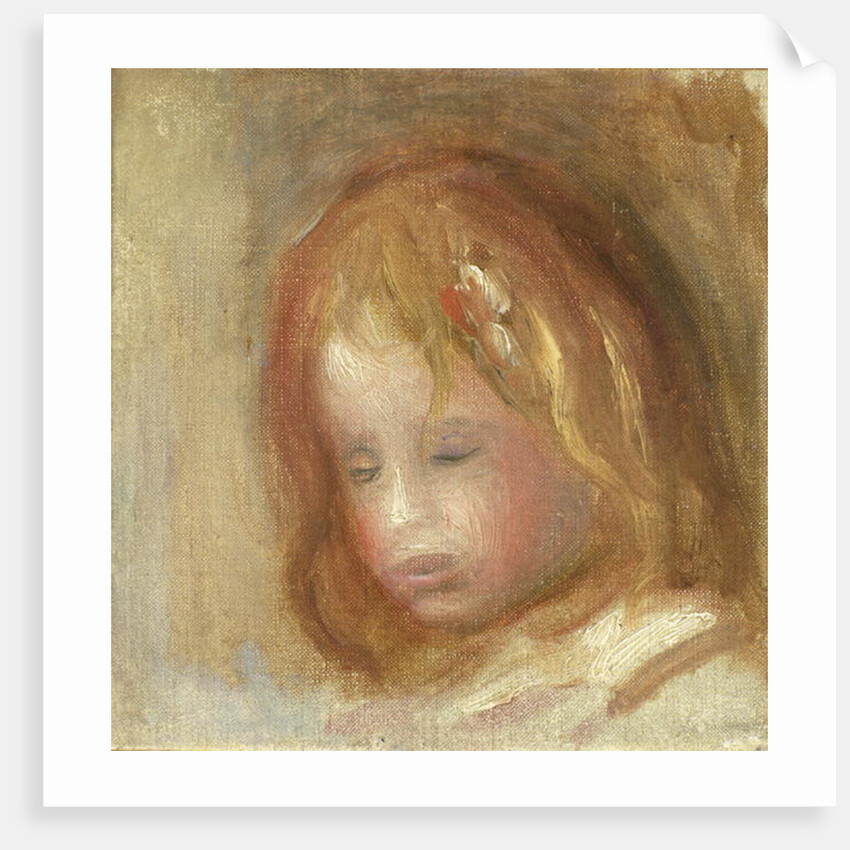 Portrait of a Child by Pierre Auguste Renoir