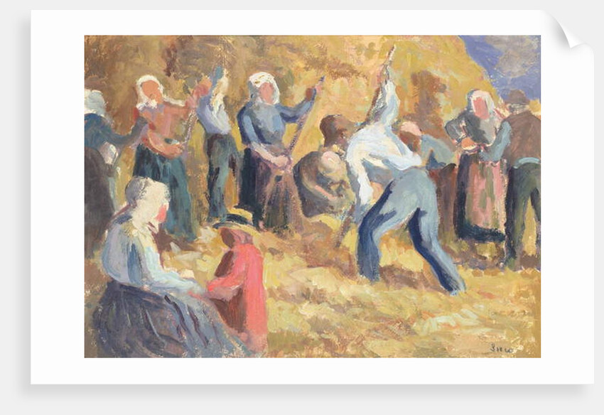 The Harvest, c.1914 by Maximilien Luce