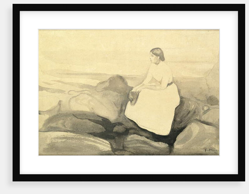 Inger on the Beach, c.1889 by Edvard Munch