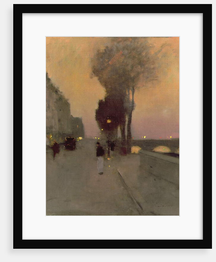 Quai Bourbon, Paris by Luigi Loir