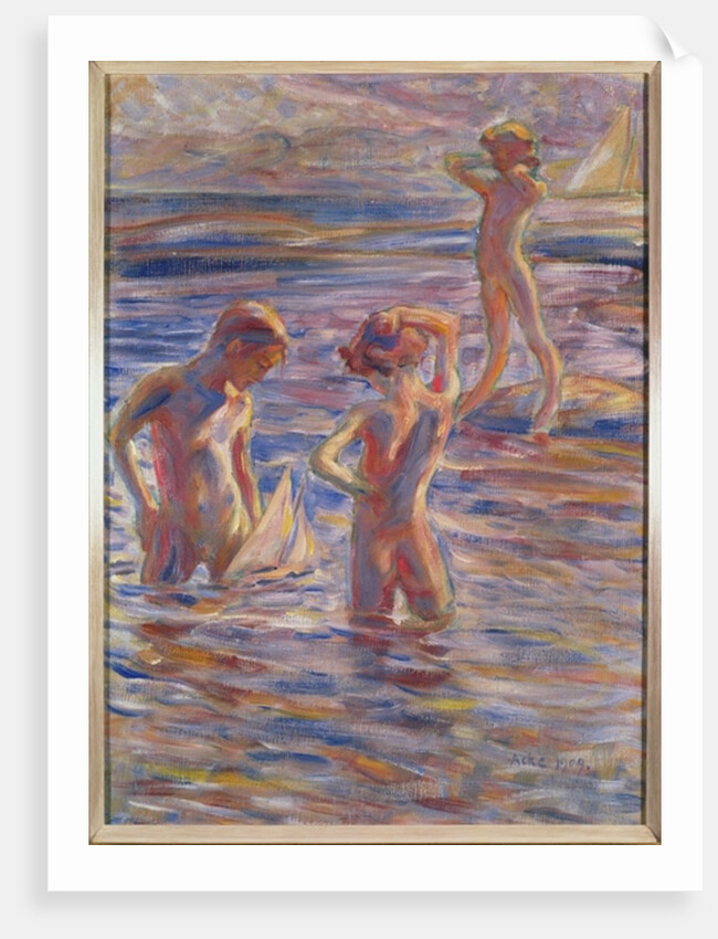 The Little Sailing Club, 1909 by Johan Axel Gustav Acke