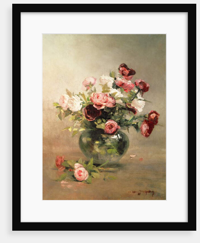 Vase with Roses by Eva Gonzales