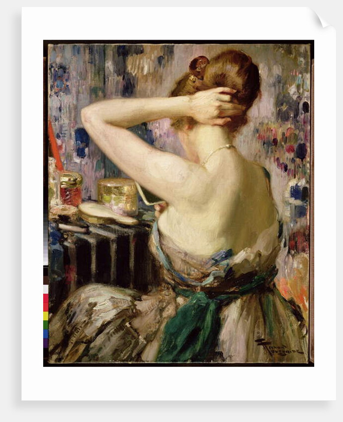 Woman at her toilet by Francois Gall