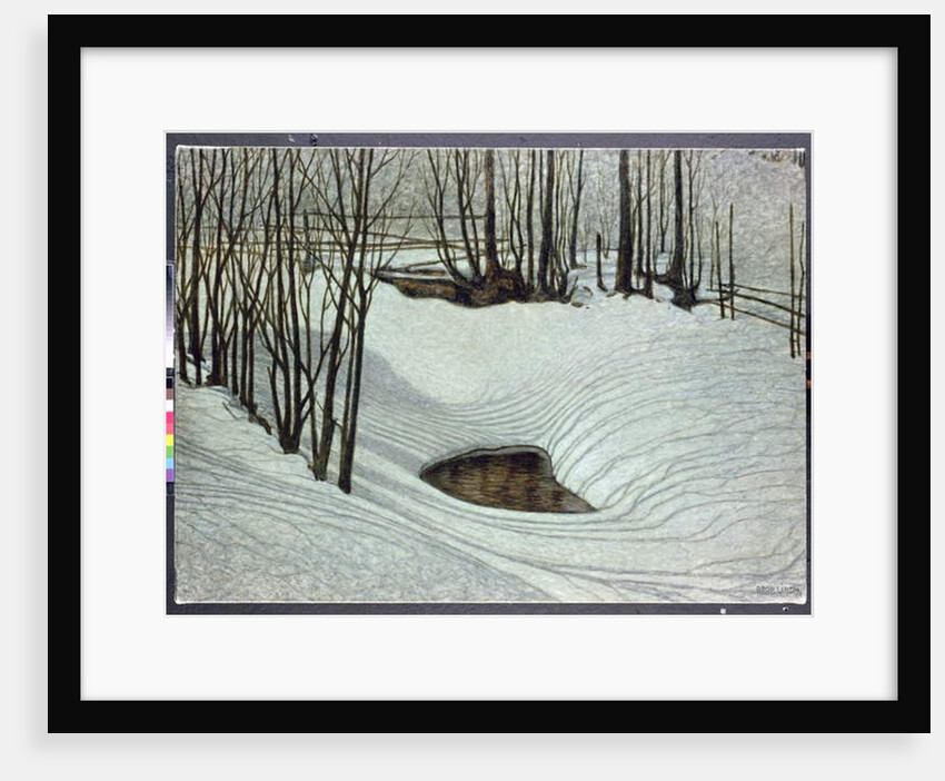 Forest in Winter, c.1905 by Bror Lindh