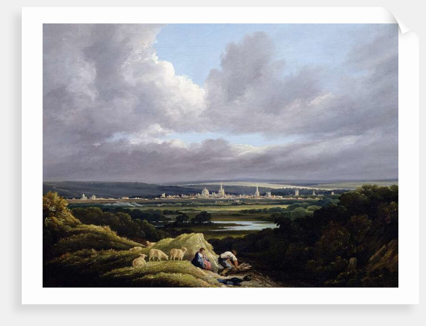 View of Oxford from a Distance by William Turner