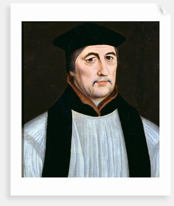 Portrait of Stephen Gardiner, Bishop of Winchester and Lord High Chancellor of England by English School