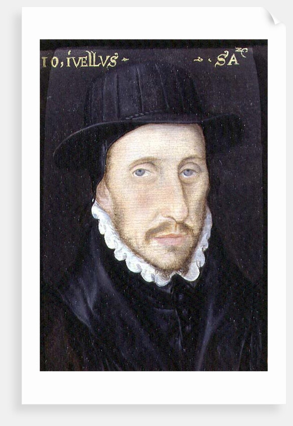 Portrait of John Jewell Fellow of Corpus Christi College, Oxford and Bishop of Salisbury by English School