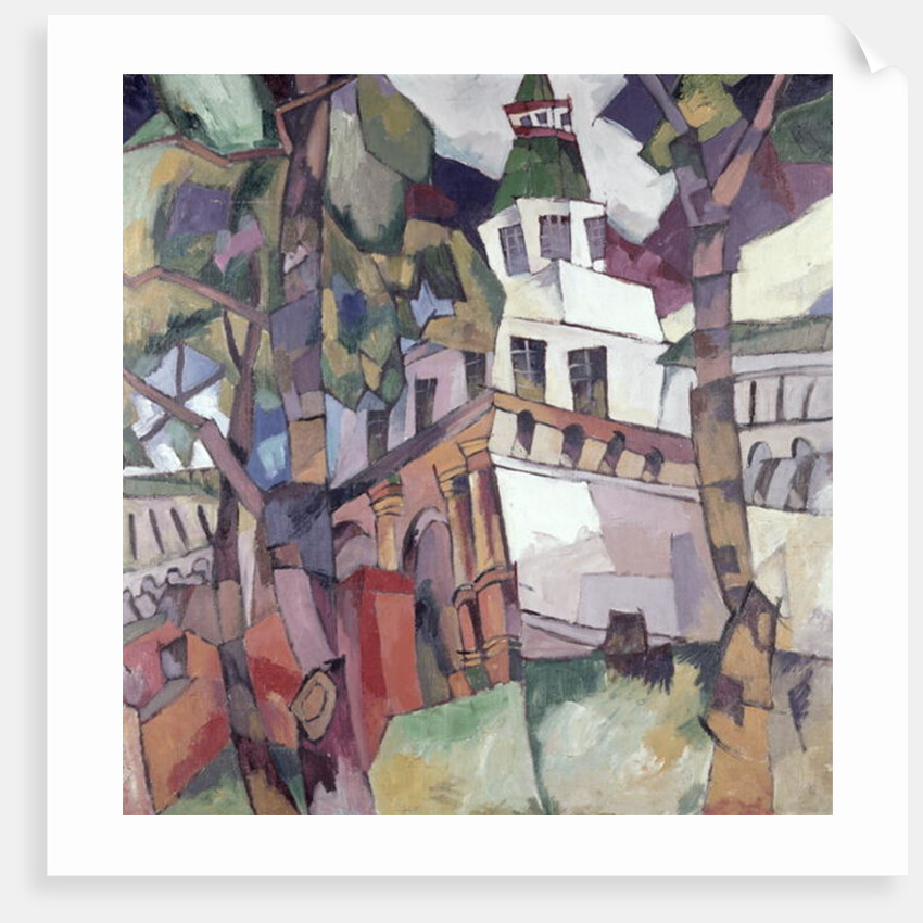 Gates of Tour, study for the New Jerusalem, 1917 by Aristarkh Vasilievic Lentulov