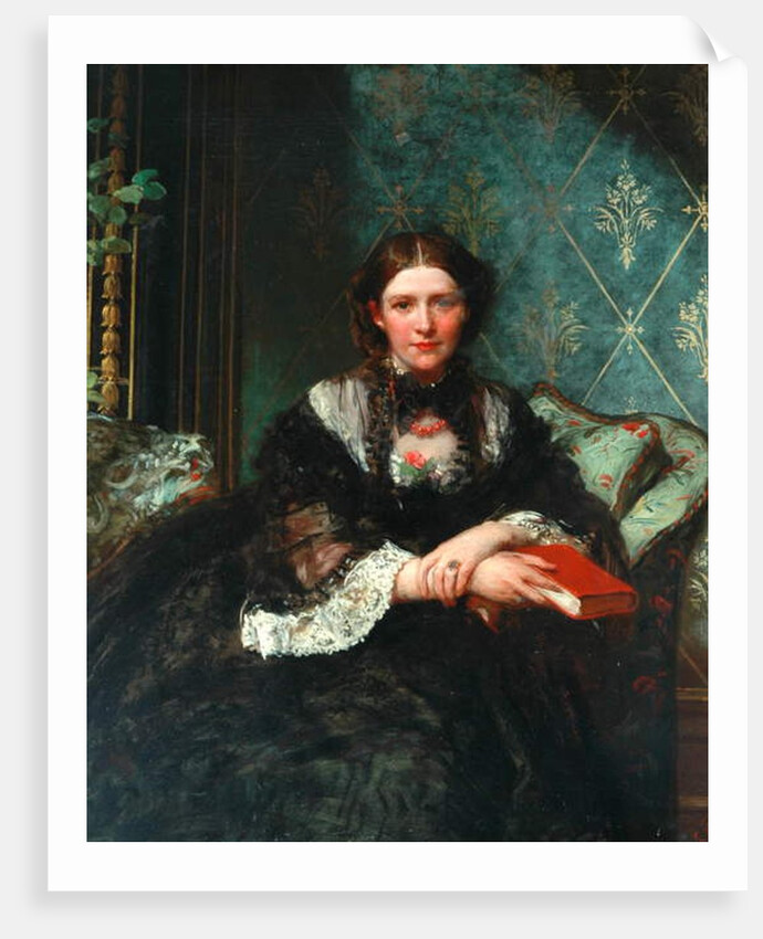 Ellen Fielden of Stansfield Hall by Unknown Artist