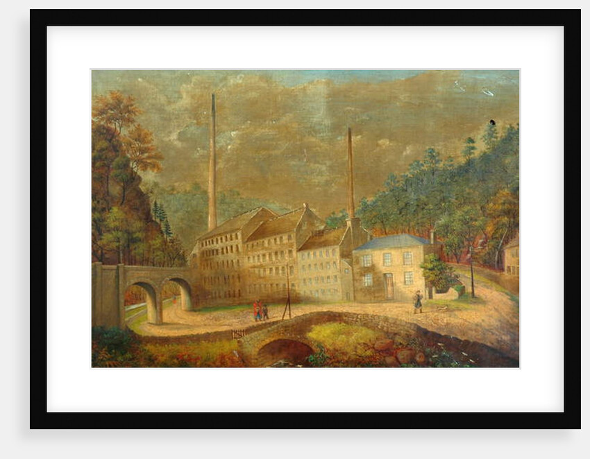 Mill Buildings by Unknown Artist