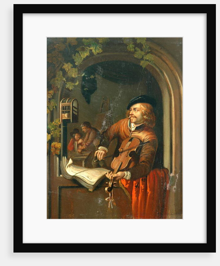 The Violin Player by Unknown Artist