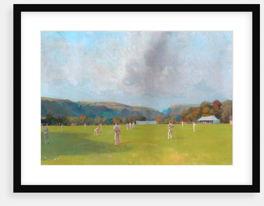 Cricket match, Centre Vale by Alfred Walter Bayes