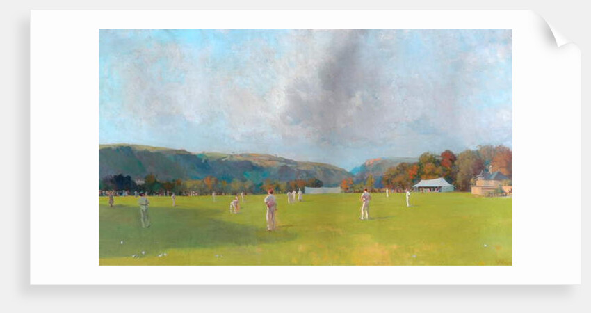 Cricket match, Centre Vale by Alfred Walter Bayes