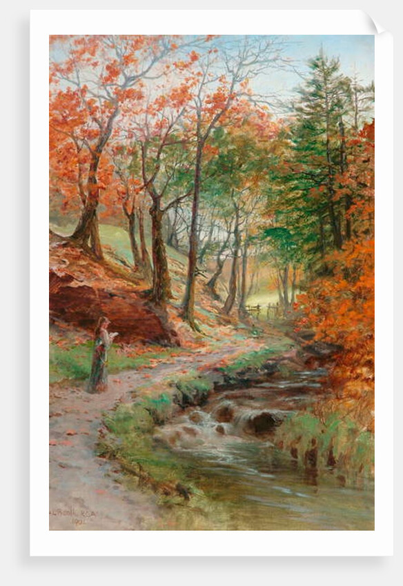 Near Dean Wood, Rivington, 1901 by Samuel Lawson Booth