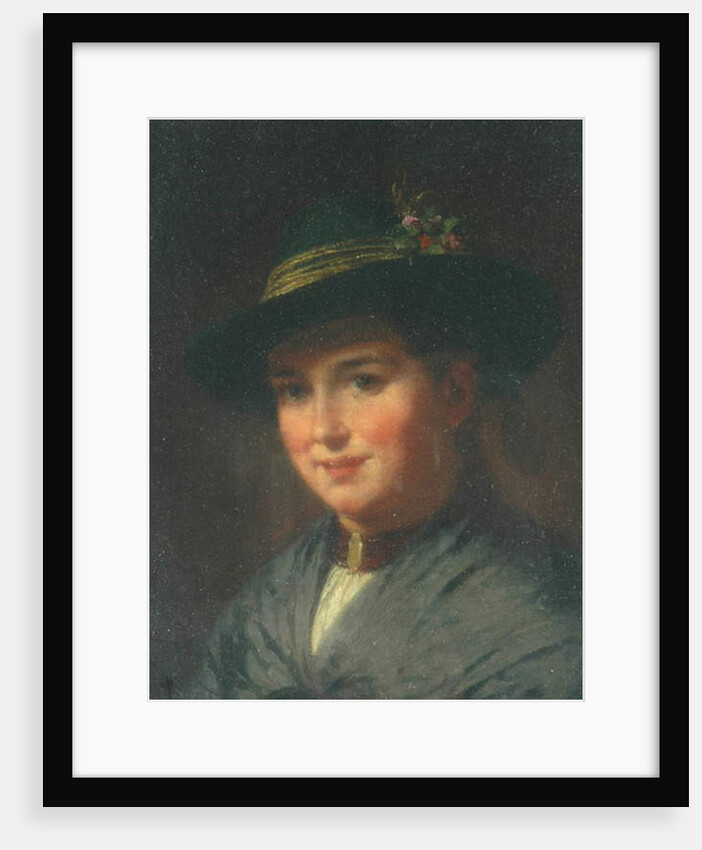 A Peasant Girl by Ernst Bosch