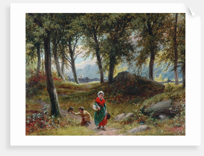 The Path Through The Woods, 1795 by William I Bromley