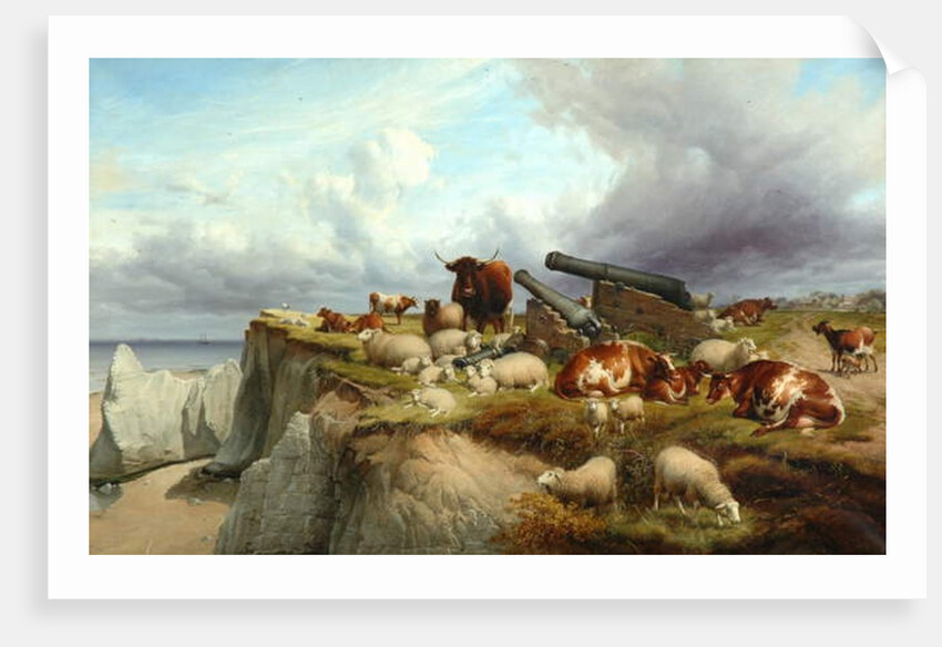 Peace and War, 1888 by Thomas Sidney Cooper