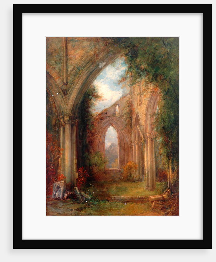 Part of the Ruins of Tintern Abbey by Thomas Creswick